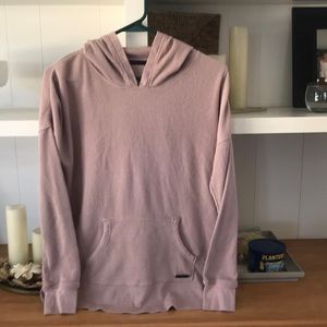 Calvin Klein waffle knit pullover hoodie